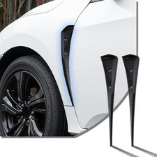 For Bmw 3 Series 2x Black Side Fender Vents Air Wing Cover Car Accessories