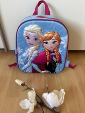 Disney Frozen Kinderrucksack • Die Eiskönigin • Kindergartentasche • 3D Optik 