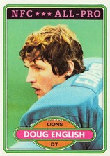 DOUG ENGLISH 1980 TOPPS ALL-PRO #140 NM-MT