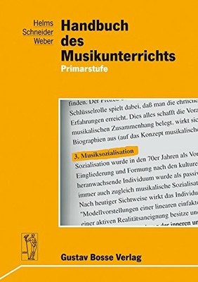 Handbuch des Musikunterrichts, Bd.1, Primarstufe Buch Bosse Verlag