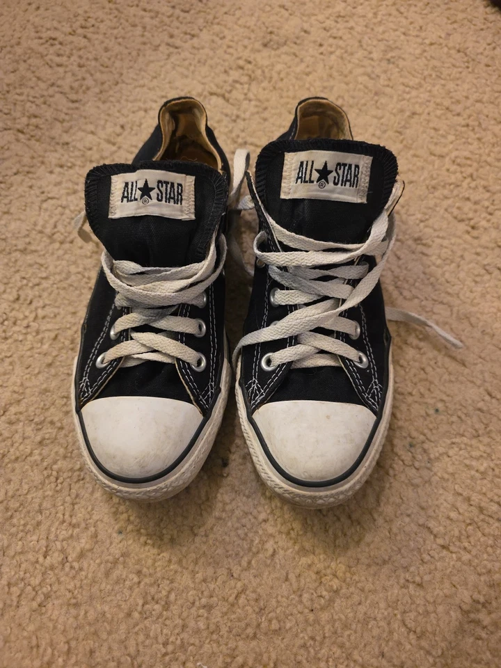 Zapatos Converse All Star Chuck Taylor de caña baja negros para hombre talla 6 Foto 4 de 4