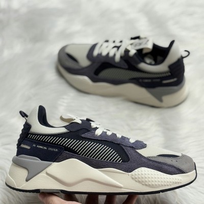Puma RS-X Heritage New Navy Vapor Gray Mens 398210-16 NEW Sz 9