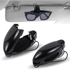 Car Sunglasses Holder Clips, 2-Pack Visor Accessories for Neat Organization