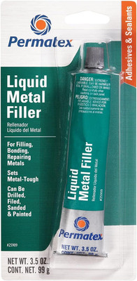 25909 Liquid Metal Filler, 3.5 Oz.