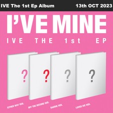 IVE I'VE MINE The 1st Ep Album Random CD Photobook Photocard Etc Tracking Number