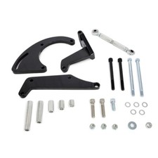 Sbc Lwp Ac Sanden Compressor Bracket Black Aluminum Ds Mount 508 262-400ci