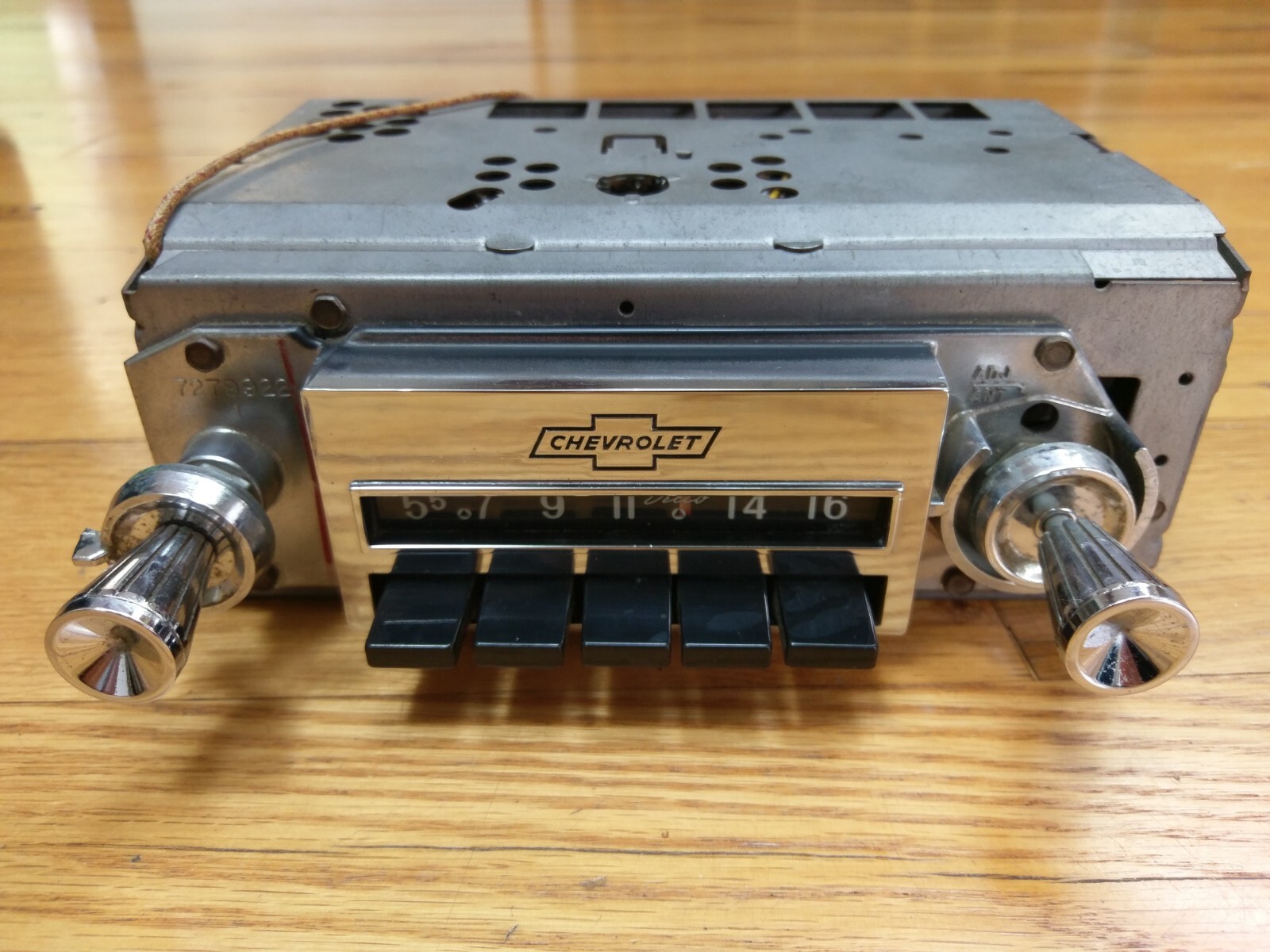 Early Model Chevrolet Corvair Nova II AM Push Button Radio Delco GM