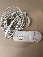 Biddeford Chocolate Throw Blanket 50"x60" TC13BA Electric Remote (Tested Works)