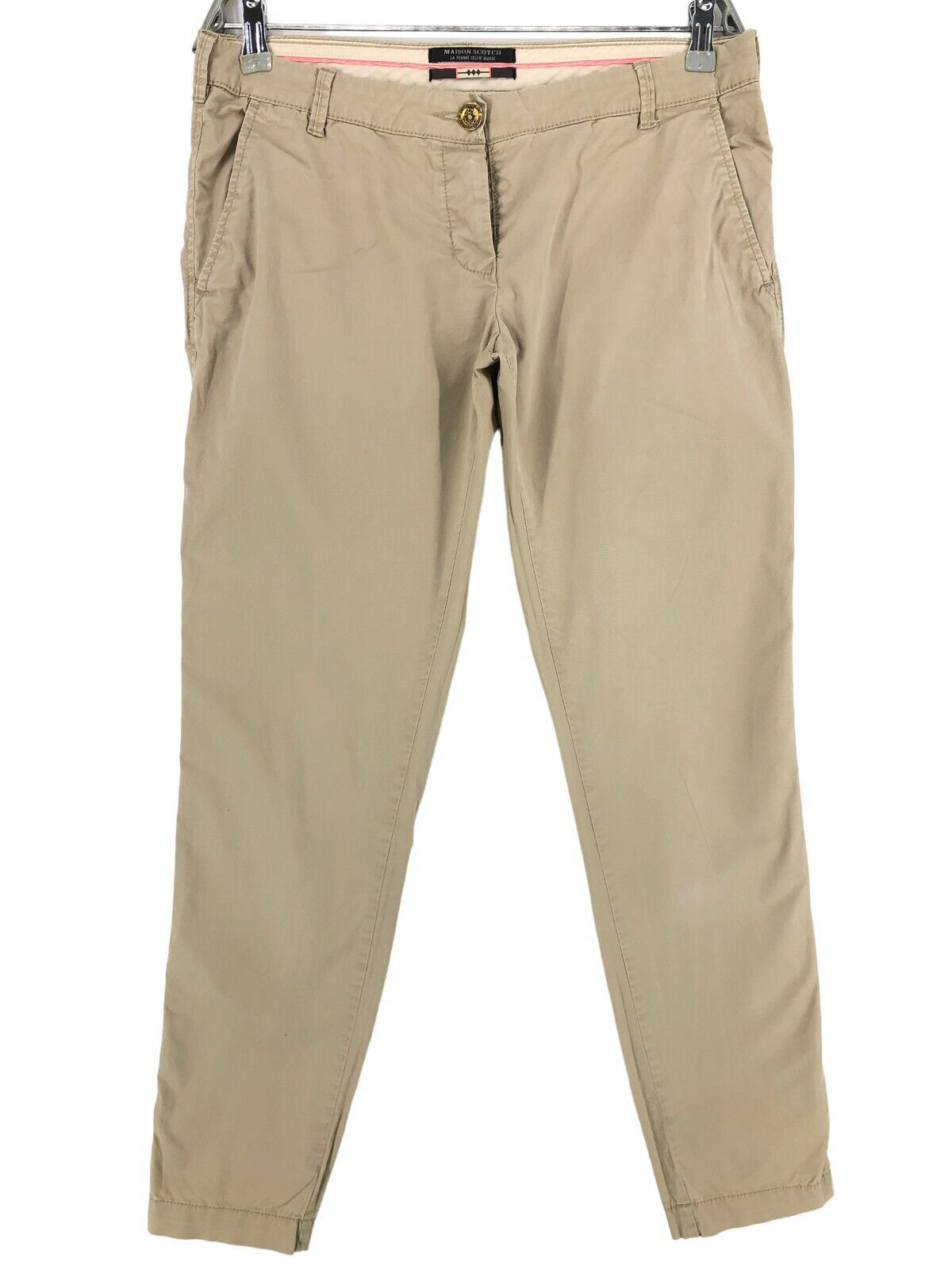 Maison Scotch Women's Slim Chino Pants Size W30 L32