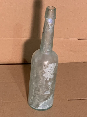 Antike Glas Florida Wasser Murray & Lanman Drogisten New York Flasche 9''