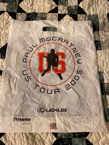 Paul MacCartney US Tour 2005 memorabilia bag Chaos and Creation in the Backyard. - Picture 2 of 5