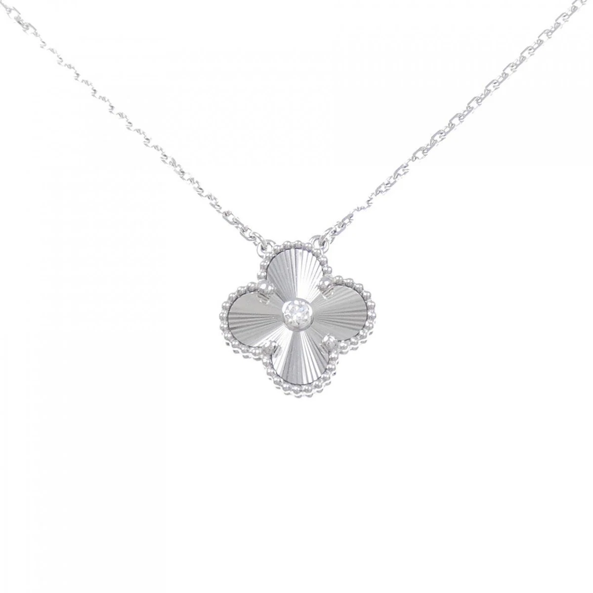 Authentic Van Cleef Arpels Vintage Alhambra Necklace 260 006