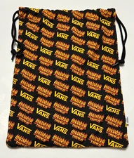 VANS X Stranger Things Bag Cinched Drawstring Canvas Shoe Pouch 12 x 16