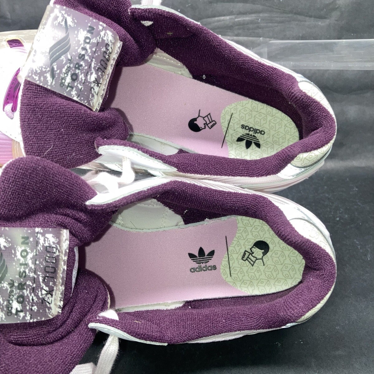 Adidas Originals 'Hey Tea' Merlot ZX 7000 Rare Sneakers Adidas Originals 'Hey Tea' Merlot ZX 7000 Rare Sneakers