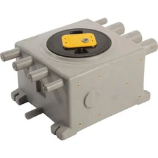 Whale Waste Tank GT0810B 8L (2.1 Gal) w/ Sensor Marine Plumbing Grey 