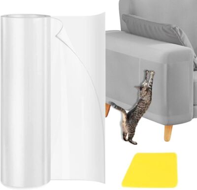 Scratch Protector Kratzschutz Kratzschutzfolie Sofa Tür Wand Anti Kratz 3m/5m DE