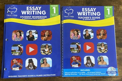 Here to Help Learning - Essay Writing Flight 1 Teacher's Kit/Student Book - NEW
