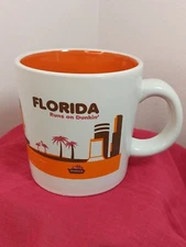 2012 Dunkin' Donuts 'Florida Runs On Dunkin' 14 oz Coffee Mug Limited Edition