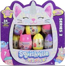 Squishmallows Squishville Series 2 Mini Plush  Minis Blind Capsule Box -24 Packs