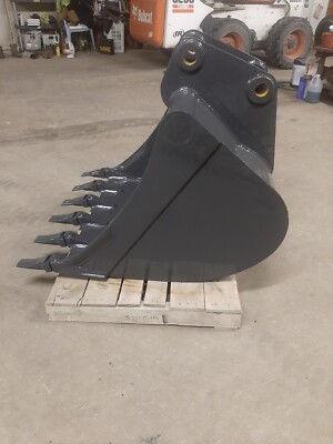 36'' Digging Excavator Tooth Bucket CAT 305 45mm bore CASE CX47 KOMATSU PC40 PC50