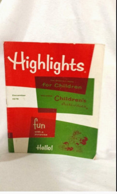 Highlights for Children Magazine: 1976 December - Dorothy Hamill/Jan Steen/Banks