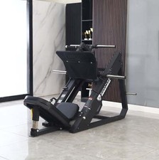 Leg Press Machine Commercial Grade Plate Loaded Adjustable 1000-Pound Capacity