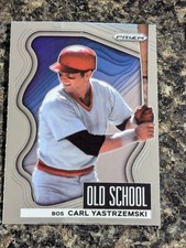 2022 Panini Prizm Old School #OS-8 Carl Yastrzemski Boston Red Sox