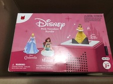 Tonies Disney Belle, Cinderella and Ariel Toniebox Audio Player Bundle