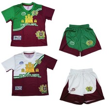 Portugal Style Soccer Uniform Set – Youth Adult Home/Away Green or White Jersey