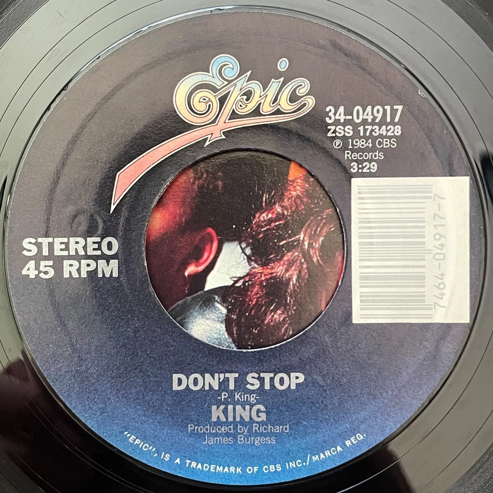 KING Love & Pride EP 7" 1984 Depeche Mode Cure Culture Club New Order Duran OMD - Image 4 of 4