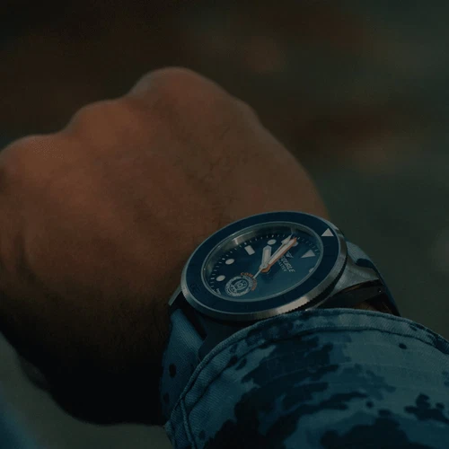 Squale Master x Palombari blaues Zifferblatt 1200M SCHWEIZER HERGESTELLT Taucheruhr Ltd Ed 500 Stck. - Bild 14 von 16