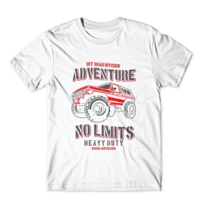 No Limits Tshirt Off Road Shirt 100% Cotton Premium Tee New