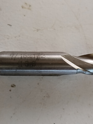 7/16 - 1/2 hss 2fl double end mill hem-21200-e c-14 sk