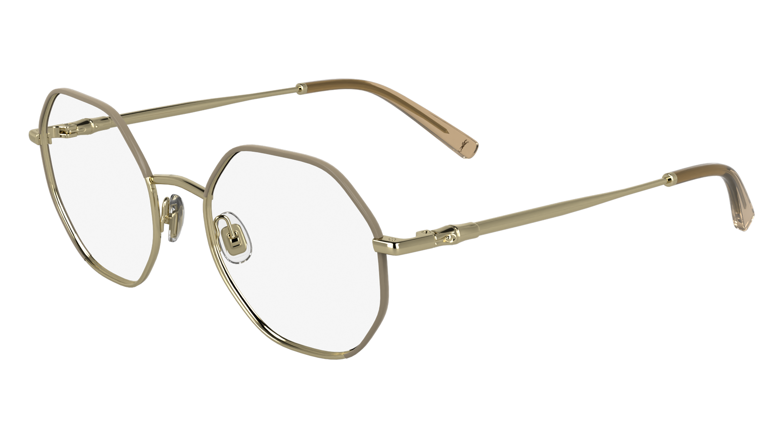 LONGCHAMP LO2166 727 GOLD/BROWN 51/19/145 FEMALE Eyewear Frame