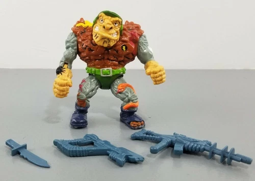 Complete TMNT 1989 General Traag Ninja Turtles Figure Vintage w/weapons