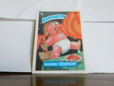 GARBAGE PAIL KIDS SERIES 8 1987 BURNIN VERNON