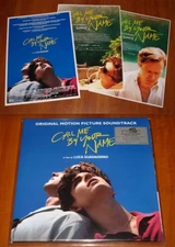 CALL ME BY YOUR NAME OST 2x LP VINYL POSTER EDITION 1st PRESS! w/ART PRINTS New