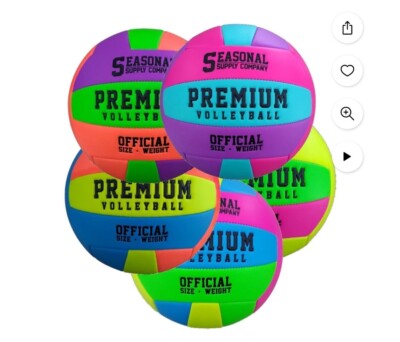 Seasonal Supply Co. Premium Volleyball Official Size/Weight