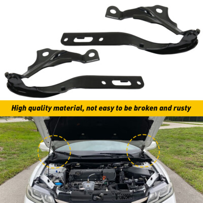 Set Di 2 Cerniere Cofano Nere AUXITO Per Honda Accord 2013-2017, Lato Passeggero E Conducente