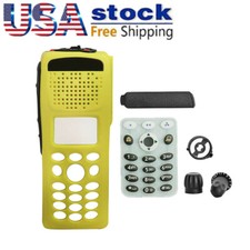 Yellow Repair Front Cover Case Housing for XTS2500 Model 3 Walkie Talkie Radio