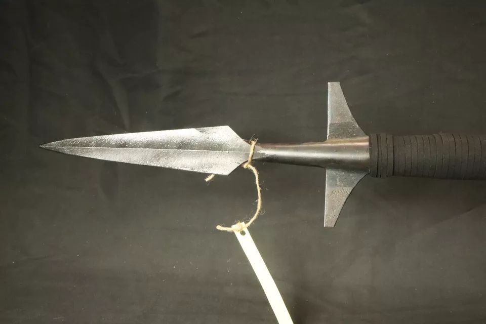 Tough Functional Hunting Boar Spear, Sharp High Carbon Steel, Battle Ready - Image 4 of 4