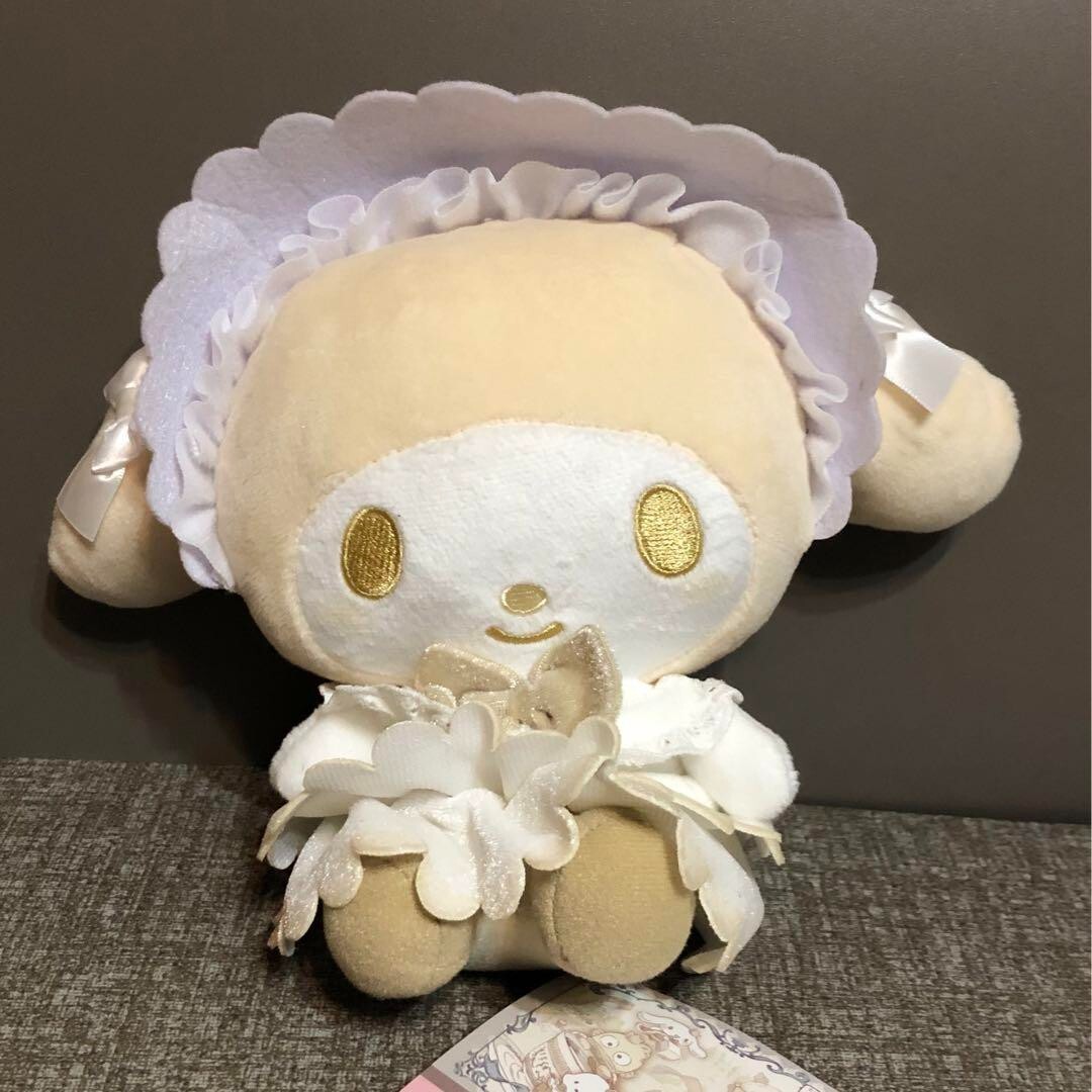 ぬいぐるみ・マスコット Sanrio My Melody Princess Plush Doll Sanrio My melody Royal Milk Princess Plush Fluffy White Doll Toy