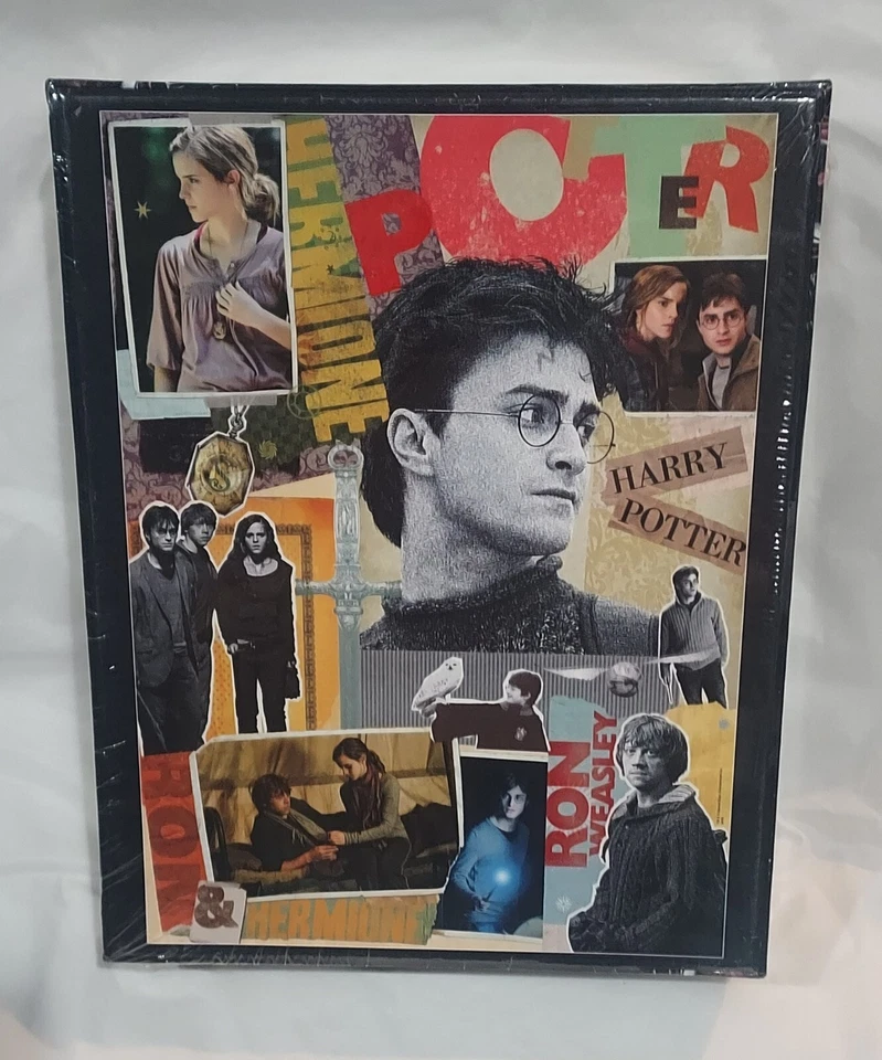 HARRY POTTER Película Fantasía Novela Libro de Recortes COLLAGE 1000 Piezas ROMPECABEZAS Nuevo Foto 2 de 3