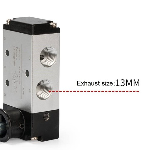 3H210-08 2Position 1/2" BSPT Hand Operated Pneumatic Valve Rotary Manual Control - Picture 9 of 27