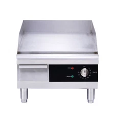 Omcan USA 43212 16" Countertop Electric Griddle with 15.5" x 16" Surface, The...