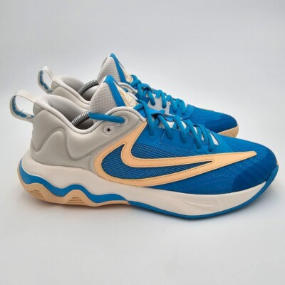 Nike Giannis Immortality 3 Basketball Shoes Men's Size 11 Phantom/Blue/Ice Peach