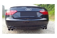 Autospoiler FüR Audi A5 Coupe, Lackiert Glanz Abrisskannte, Heckspoiler