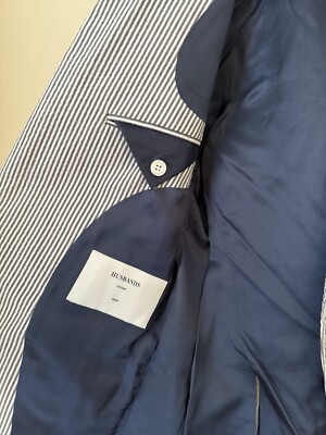 Husbands Paris Morrissey Jacket Blazer Seersucker 48 | eBay