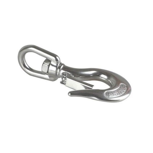 Mousqueton Pivotant En Acier Inoxydable 316 - Longueur 98 Mm - Pour Plongée, Laisse Chien, Camping - Résistant à L'Eau De Mer, Rotation 360° - 10