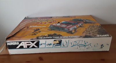 Vintage 1989 Aurora AFX Devil's Ditch Race Track No Cars In Box